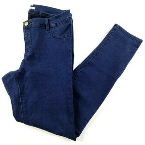 Zara Trafulac Jeans Womens Size 28 Skinny Mid Rise Dark Wash Denim Pants